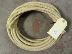 8m Length of Wire Covered with Rope