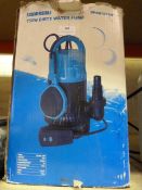 Submersible 750w Dirty Water Pump