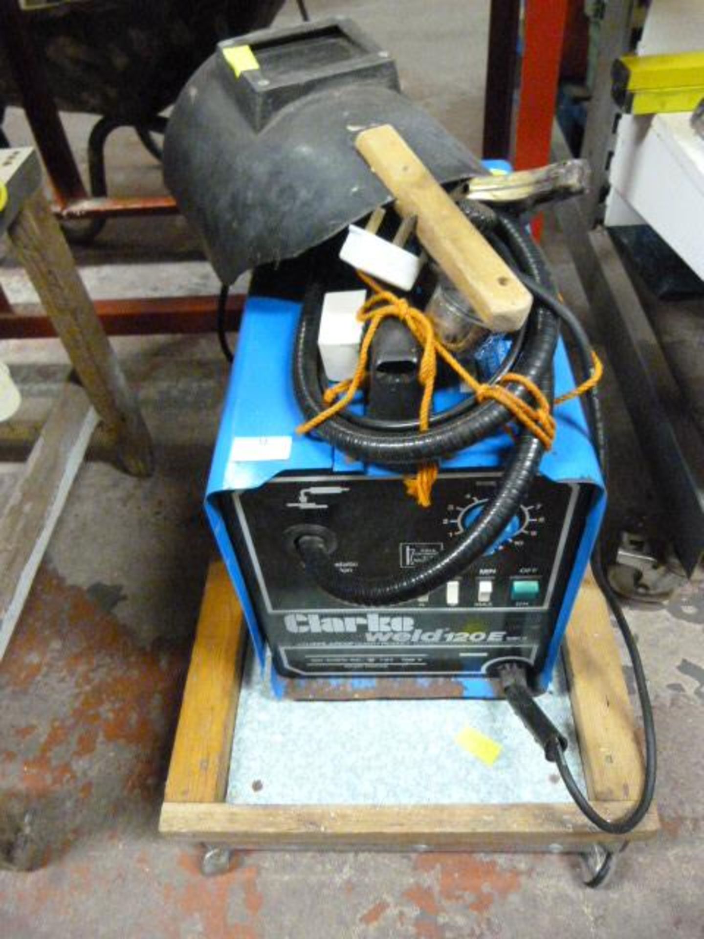 Clarke Weld 120 E Welder with Mask