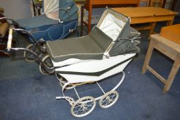 Vintage Toy Pram with Wooden Body