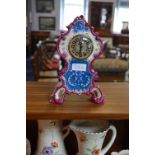 Decorative Pottery Clock