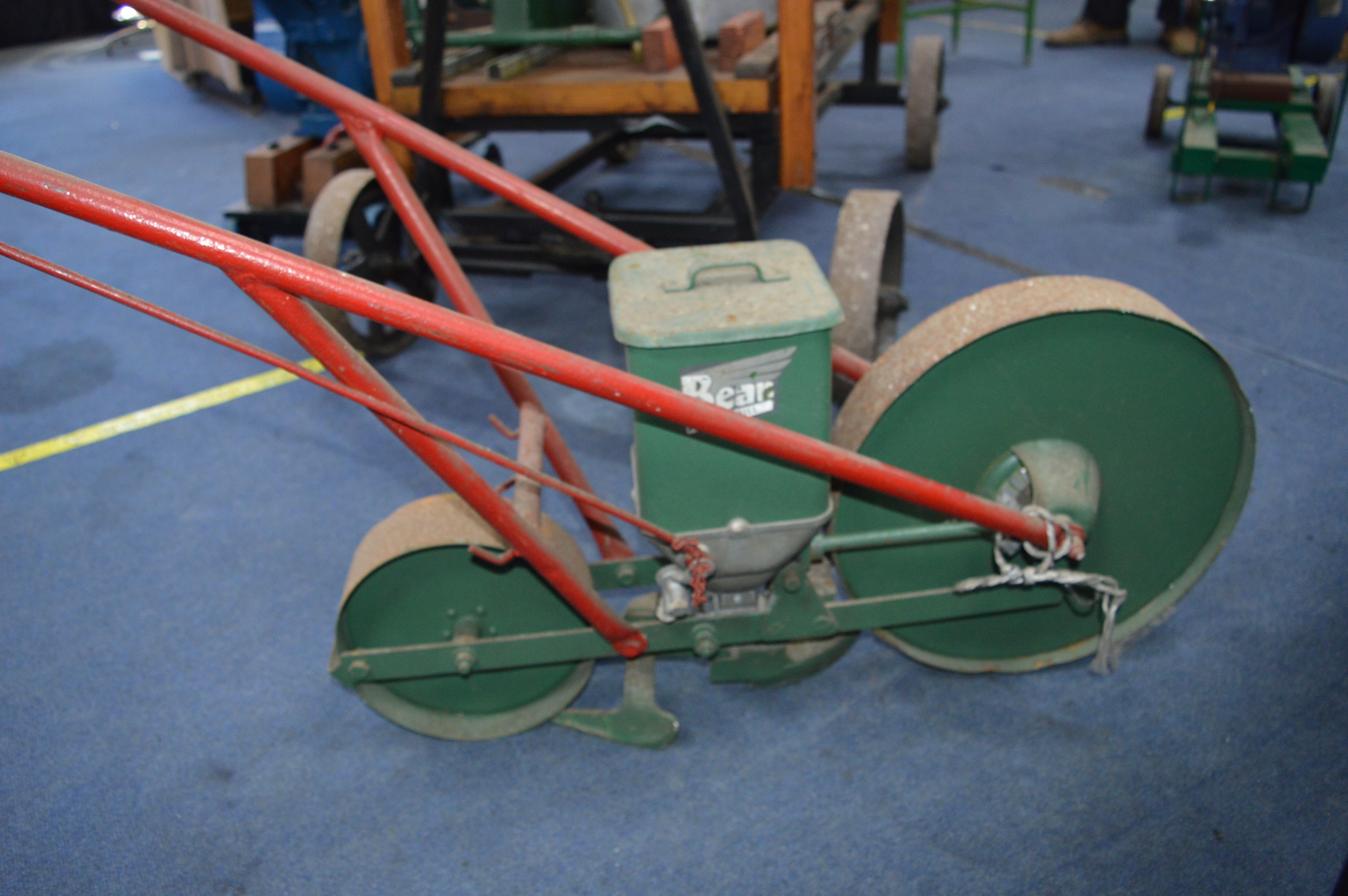 Vintage Seed Drill Designed by A.W. Bean of Brough - Image 2 of 2