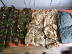 Military Surplus Including Extreme Cold Weather Trousers, DPP and DPM Shirts and Trousers