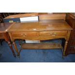 Edwardian Oak Desk