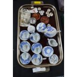 Victorian Dolls House Pottery Tea Sets etc.