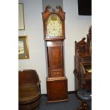 Victorian Oak 30 Day Yorkshire Long Case Clock by William Summercoates