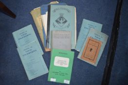 Vintage Naval Engineering Journals etc.