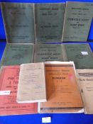 Nine WWII Military Manuals