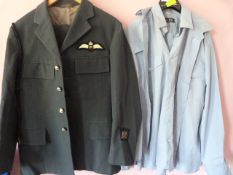 RAF Dress Jacket, Trousers, Braces and Two Shirts