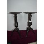 Pair of Bronze Stands