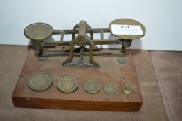 Victorian Postal Scales by Mordan & Co. London