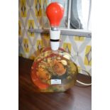 Vintage Lucite Aquatic Lamp