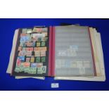 Stamp Album with Assorted Leaves, etc.