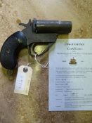 Berridge No.02 Mk.V 1" Flare Pistol with Current Deactivation Certificate