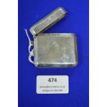 Hallmarked Sterling Silver Vesta Case