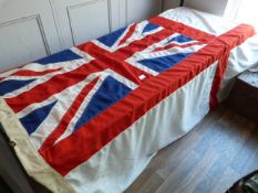 Large White Ensign Flag with WD Arrow dated 1983