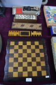 Folding Chessboard, Dominoes, etc.