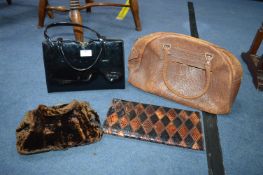 Four Vintage Handbags