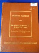 Technical Handbook for Austin A70 1954