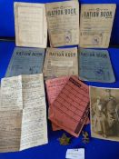 WWII Ration Books and Other Ephemera plus Two Badges
