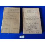 Two Tractor/Transporter Manuals 1944 and 1945