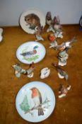 Goebel Bird Figures and Plates