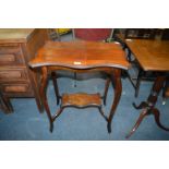 Edwardian Mahogany Occasional Table