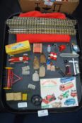 Vintage Toy Including Dinky Maserati Racing Car, Scale Model Railway Accessories, etc.