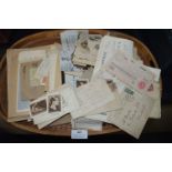 Collection of Ephemera, Greetings Cards, Letters, etc.