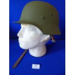 Reproduction WWII German Helmet