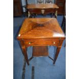 Georgian Rosewood Envelope Card Table