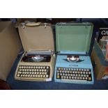 Two Vintage Imperial Typewriters