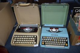 Two Vintage Imperial Typewriters