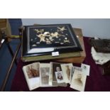 Lacquered Photograph Album Containing Period Photographs