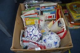 Vintage Signed Footballs, Football Programmes, etc.