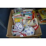 Vintage Signed Footballs, Football Programmes, etc.