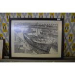 Framed Print "Leaving St. Andrews Dock, Hull" by Gregg Drake (Number 67/200)