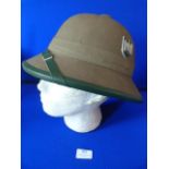 Reproduction Double Decal Africa Corps Pith Helmet