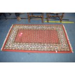 Red Woven Rug 1m x 2m