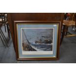 Framed Print of Southwest Weather Signed by Adrian Thompson