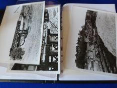 Album of Photos and Negatives of Assorted Vehicles, Bridges etc.
