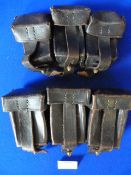 Pair of WWII German Mauser Ammo Pouch Sets