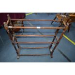 Mahogany Towel Rail