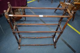 Mahogany Towel Rail