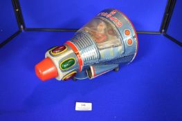 1960's Tinplate Space Capsule by M.T. of Japan