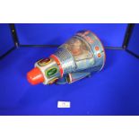 1960's Tinplate Space Capsule by M.T. of Japan