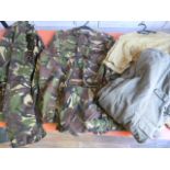 European Trousers and British Surplus Including Lightweight Army Commando Jacket