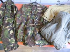 European Trousers and British Surplus Including Lightweight Army Commando Jacket