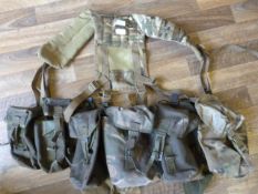 Webbing Set of Assorted MTP, DPM and Olive Green Equipment