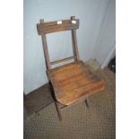 Folding Wooden Chair